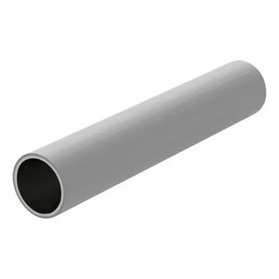 FLEXPIPE Steel Framing Pipe: Steel Framing Pipe, Gray, 1 1/8 in Nominal Pipe Size - Steel Framing Pipes for Clamp-On Pipe Systems
