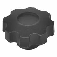 JW WINCO Hand Knobs; Eight-Lobed Knobs: Plastic w/ Brass Thread, M12 Thread, 18 mm Thread Lg (MPN 6303060)