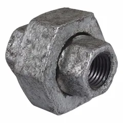 Union-type assorted part for pressure washers. Compatible with MI-T-M models HLP-0703-0M10 and HLP-1502-0M10. Used to connect or repair fluid lines in compatible equipment.