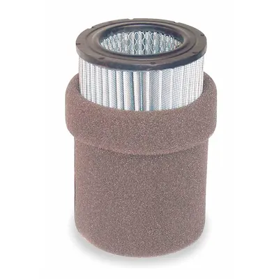 SOLBERG Filter Element: Polyester, 9.5 in Overall Ht, 3 5/8 in Inside Dia - Air Filter Replacement Elements