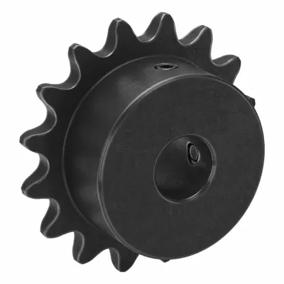 TRITAN Sprocket: 35, For 3/8 in Chain Pitch, 1/2 in Bore Dia, 16 Teeth, 1.922 in Pitch Dia - Size 35 Fixed-Bore Roller Chain Sprockets