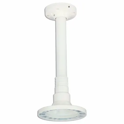 SPECO TECHNOLOGIES Camera Pendant Mount: Bracket/Screws, Ceiling, Waterproof, White - Speco Technologies Accessories