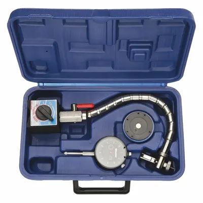 WESTWARD Dial Indicator & Mag Base Set: 0 in to 1 in, Inch, Plunger - Dial Indicator & Base Sets