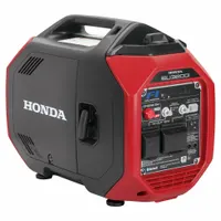 HONDA Portable Generator: Inverter, Gasoline, 2,600 W Running, 3,200 W Starting, 120V AC, Recoil (MPN EU3200IAC3)