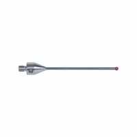 INSIZE M4 Stylus: CMM Straight Stylus, Ball, Straight, 0.24 in Ruby Ball Tip, M4 Stem Thread Size (MPN ISQ-40-222)