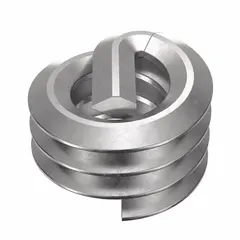Free-running tanged helical insert for repairing or reinforcing threads in metal components. Made of 18-8 stainless steel with dry film lubricant, tensile strength 200,000–250,000 psi. #6-32 thread size, right-hand coarse thread. 100-piece pack.