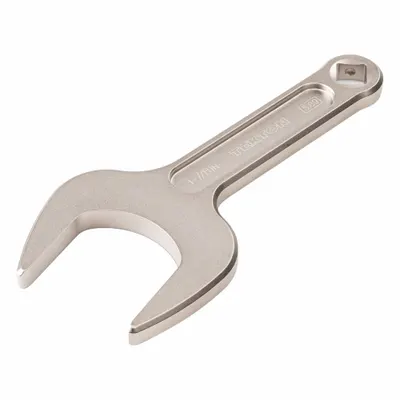 TEKTON Open End Wrench: Chromium Molybdenum Steel, Satin, 1 7/8 in Head Size - SAE, Single End, Open End Service Wrenches