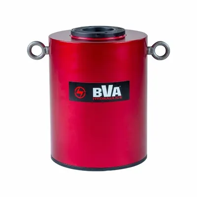 BVA HYDRAULICS Hollow Hydraulic Rams: 50 ton Nominal Capacity, 10 in Nominal Stroke Lg - Lightweight Hollow Rams