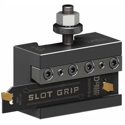 DORIAN Tool Post Holder: For CXA Tool Post Series - Cut-Off Blade Holders