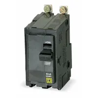 SQUARE D Miniature Circuit Breaker: 90 A, 120/240V AC, Single Phase, 22kA at 120/240V AC, 2 Poles (MPN QOB290VH)