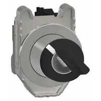 SCHNEIDER ELECTRIC Selector Switch: 2 Position, 30 mm Panel Mounting Size, 1NO, Series XB4 (MPN XB4FG61)