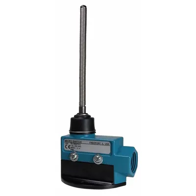 Honeywell Non Plug-In Limit Switch: Coil Spring, 2 Mounting Holes, Metal - Coil-Spring Wobble-Stick Limit Switches