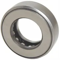 TRITAN Ball Thrust Bearing: D2, 9/16 in Bore Dia, 1 7/32 in Outside Dia, 0.563 in Overall Wd, Steel
