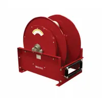 Spring Return Hose Reel: 50 ft (1 1/4 in I.D.), 600 psi Max Op Pressure, Aluminum, Red (MPN FF9500 OLPBW)