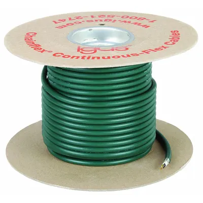 CHAINFLEX Control Cable: 14 AWG, 4 Conductors, 100 ft, PVC Jacket - Continuous Flexing Control Cables