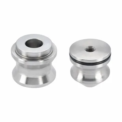 VEKTEK Clamping Hardware: Undersize Pull-Stud, M8 Thread Size, 21.8 mm Outside Dia - Zero Point System Pull Studs