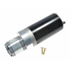 This motor assembly kit is a replacement part for Dayton pallet jacks, compatible with models 2PLH8 and 2PLJ1. It is used to restore drive functionality in pallet jack equipment, supporting material handling operations in warehouses and distribution centers.