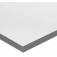Oil-filled UHMW polyethylene sheet/bar, 0.5 in thick, 4 ft length, opaque gray. Tensile strength 4,000 psi, impact strength no break. Used for wear strips, conveyor guides, and chute liners in material handling and packaging machinery
