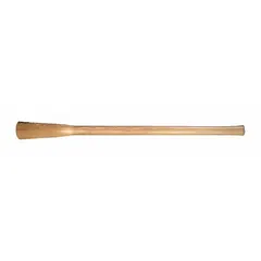 This 36-inch wood handle is designed for use with a mattock. The wood construction provides a traditional feel for heavy-impact tasks such as digging, breaking soil, or prying. Suitable for construction, landscaping, and demolition applications.