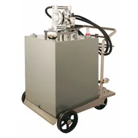 LIQUIDYNAMICS INC. Air Drum Pump: Cart, 1:1, 8 gpm Max. Flow Rate, 9,000 cps Max. Viscosity, Tank (MPN 51009C-S16)