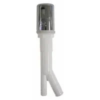 KISSLER Air Gap: Plastic, Tube and Cover, 9 in Overall Ht, 9 in Overall Lg, 2 PK (MPN 59-1711/2)