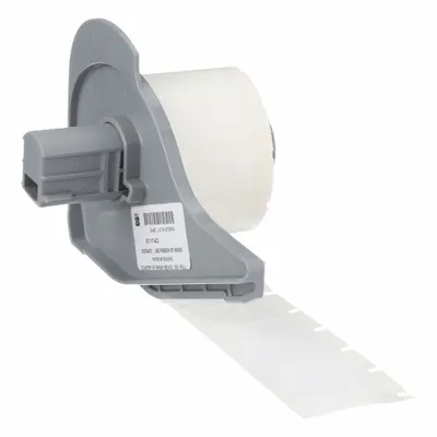 BRADY M7-17-423 Precut Label Roll, 1 in x 1/2 in, Autoclavable Polyester, White - Brady Precut Label Rolls