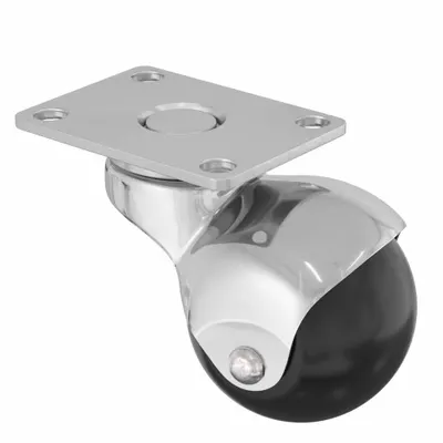 OEM Plate Caster: Swivel - Furniture & Office Equipment Light-Duty Plate Casters
