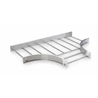 Horizontal Tee: 6 in Wd, Aluminum, 100 lb/75 lb (MPN 248-06FT-24)