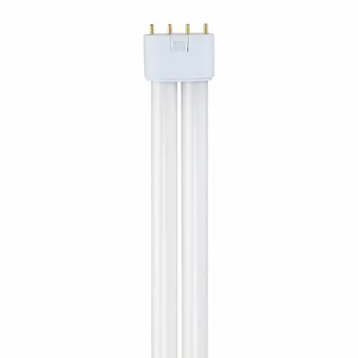 GE LAMPS F55BX/840 T5 CFL Twin-Tube Plug-In Lamp, 4100K, 4800 lm - CFL Twin-Tube Plug-In Lamps