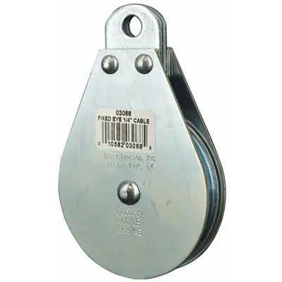 OEM Pulley Block: Fixed - Fixed-Eye Attached Pulley Blocks