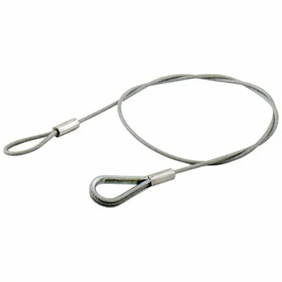 HUBBELL Safety Cable: Steel (MPN SC-BD1) - Balancer & Retractor Chains, Cables & Saddles