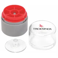 TROEMNER Calibration Weight: 10 mg Nominal Mass, Leaf Calibration Wt, 2, Accredited, Aluminum, Case (MPN 7033-2W)