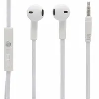 MOBILESPEC Wired Earbuds: Noise Cancelling, Earbud Wire, Microphone, Earphones, Wired, In-Ear, White (MPN MBS10242)