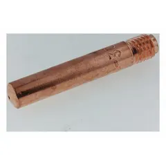 Standard duty contact tip for MIG welding. Threaded connection for Nozzle Series 23. Accepts wire up to 5/64 in diameter. Supplied in a 10-pack.