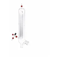 IKA Glassware: 3000 sq cm Surface/(3) Cooling Coils to Avoid Chimney Effect (MPN 0020019654)
