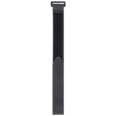 PANDUIT Hook-and-Loop Cinch Strap: 12 in Lg, 3.00 in, 0.85 in Wd, Nylon, Black - Buckle Hook-and-Loop Cable Ties