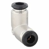 AIGNEP USA Push-Fit Elbow Fitting: 6 mm OD x 6 mm OD Size, Push-to-Connect x Push-to-Connect, 5 PK (MPN 50130N-6-PK5)