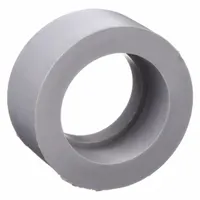 FERNCO Flexible Pipe Straight: PVC, For 2 in Pipe, PVC, 27/32 in Overall Lg, 0 Clamps Included (MPN QB-215)