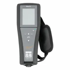 Handheld meter for measuring dissolved oxygen concentration and temperature in water. DO range up to 500% with resolution of 0.1% and accuracy of ±6% of reading from 200 to 500%. Temperature accuracy ±0.3°C. Includes batteries.
