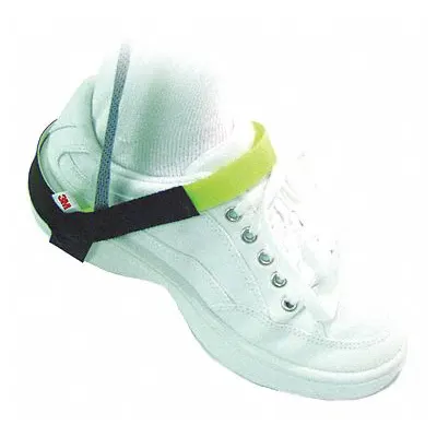 SCS Heel Grounding Strap: Heel Grounder, Green, Hook and Loop Fastening, Heel - Heel Grounding Straps