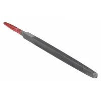 Machinists File: Square, Double-Cut, Safe Edge Cut, Smooth Cut, 4 in Lg without Tang, 1/8 in Wd (MPN 73426000)