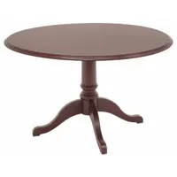 REGENCY Conference Table: Round, Wood, Mahogany, 30 in Overall Ht, 42 in Overall Dia, Wood, Mahogany (MPN TVCTR42MH)