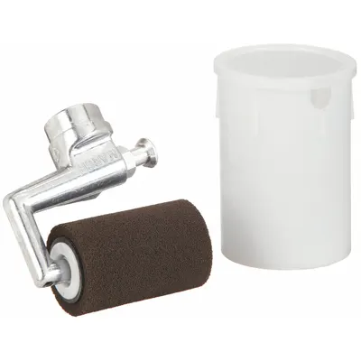 MARSH Stencil Roller: Stencil Roller, 4 1/4 in Overall Lg, Neoprene - Stencil Rollers