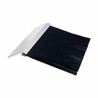 AMERICAN GARAGE DOOR SUPPLY Brush Seal: 45° Angle, Polypropylene, 1 1/3 in Brush Lg, 94 in Holder Lg (MPN BP4123-94)