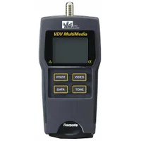 IDEAL Cable Tester: Base Model, 33-856, Network, CAT3/CAT5/CAT5e/CAT6/CAT6A/RG59/RG6/RG6 QUAD, LCD