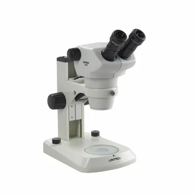 UNITRON Microscope: Stereo, Binocular, 0.8X to 5X, 22 mm Optical Field of View - Stereo Microscopes