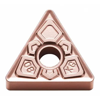 KYOCERA Triangle Turning Insert,TNMG,Carbide (MPN TNMG332KGCA315) - Triangle (T) Indexable Turning Inserts