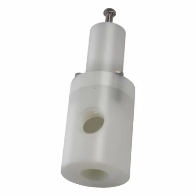 PLAST-O-MATIC Adjustable Back Pressure Relief Valve: Polypropylene, FKM - Corrosive & Ultra-Pure Liquids Pressure Relief Valves