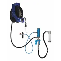 APPROVED VENDOR Air Drum Pump: Pump w/ Hose Reel, Discharge Hose & Nozzle, 3:1, 6 gpm Max. Flow Rate (MPN ACTKIT31)