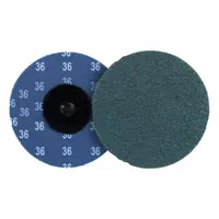 WEILER Coated Abrasive Blending Disc: TR, 3", Zirconia Alumina, 36 Grit, Proprietary Wt Cloth (MPN 60751)